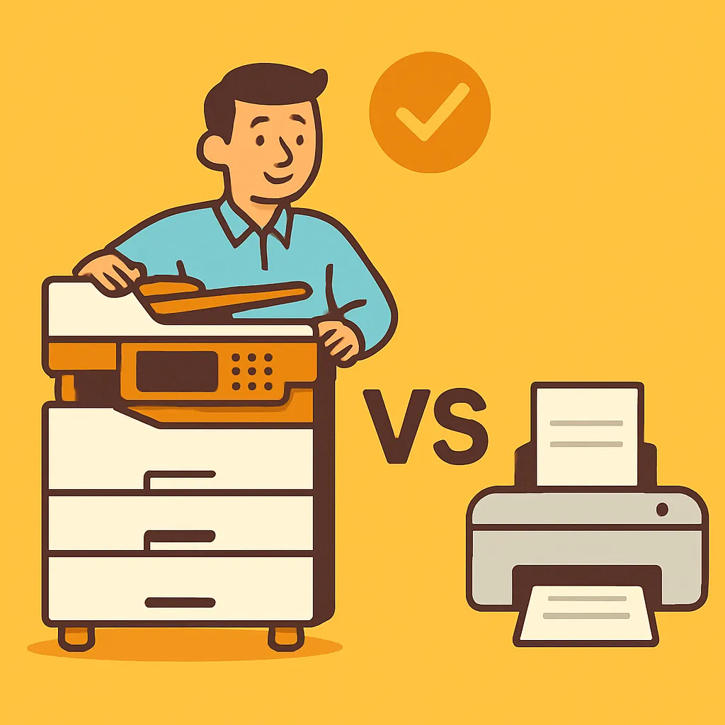 Commercial Copier Repair vs. Home Printer Repair