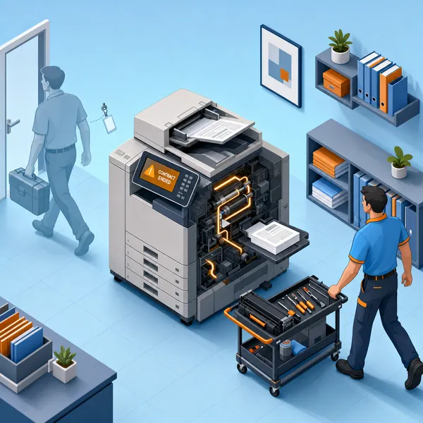 When Your Copier Manufacturer Service Contract Ends