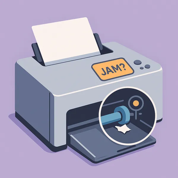 Printer Says Paper Jam But No Paper Inside — What's Wrong