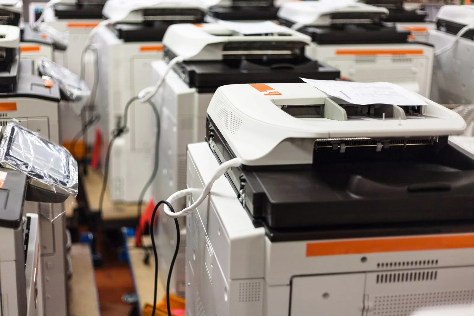 Commercial copier sales in Los Angeles — Sharp, Ricoh, Kyocera